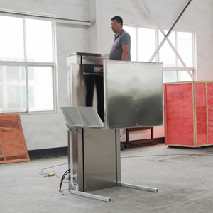 vertical wheelchair lift