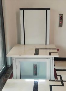 a safety lid device to cover the elevator hole