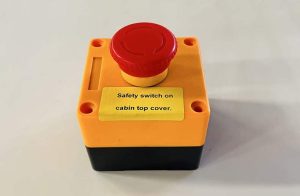 home elevator stop button